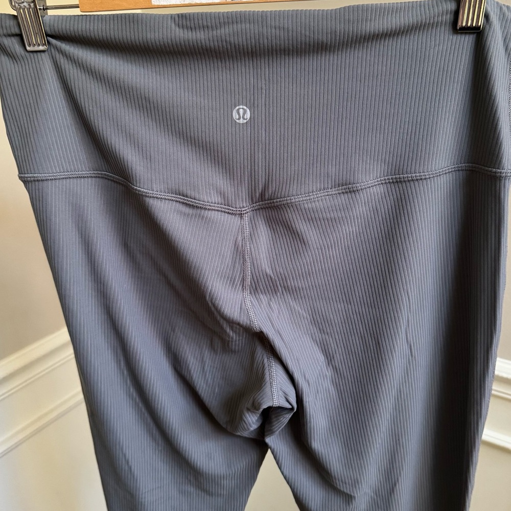lululemon Align High Rise Ribbed Mini- Flare Pant Regular - Picture 4 of 6